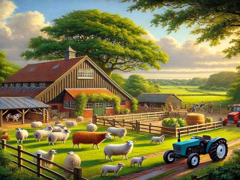 View of Snettisham Park Farm